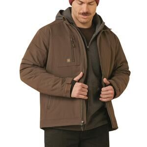 Ariat Men's Jacket 3XL Rebar DriTEK DuraStretch Insulated Coat Brown Work NWT